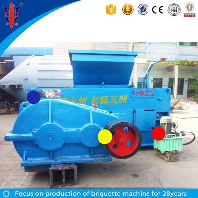 China Small Sludge Charcoal/Coke Dust Briquette Making Machine for sale