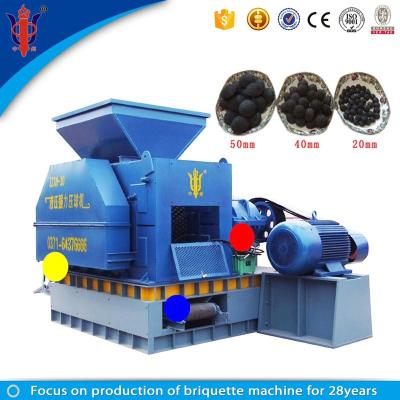 China 1-30T/H Output Ruf Mill Scale Coal Dust Ball Briquette Machine pellets for sale