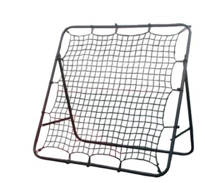 China Folding Steel+PE Soccer Goal Portable Pop Up Soccer Goal Net And Soccer Training Net Rebounder Goal for sale