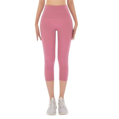 China Promotional Woman Breathable Pants Fitness Clothes Breathable Yoga Leggings Comfortable Womens Tight Panties for sale