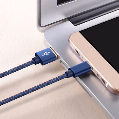 China Apple data cable iphone6 7 denim charger line 2 meters Android type-c fast charge line for sale