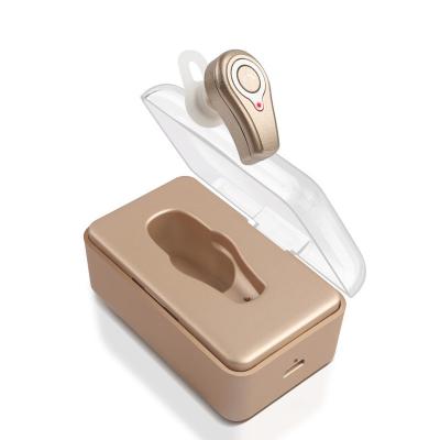 China Wireless Mini Bluetooth Headset Ear Plug In-ear Sports Single Ear Bluetooth Headset for sale