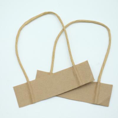 China Recycled materials around rope paper handle for bag for sale