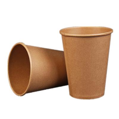 China Low MOQ Recyclable 8oz/12oz/16oz Paper Cup Recyclable Custom Disposable Coffee Cup Paper Cup Packaging Packaging Paper Cups For Coffee for sale