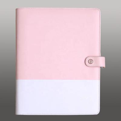 China Printed Customized A5 Business Insert Notepad Notebook Travel Organizer With Loop for sale