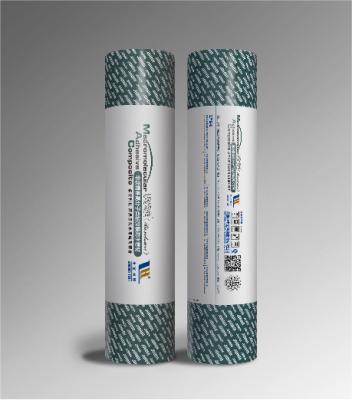 Chine Membrane de imperméabilisation pré appliquée non Asphalt Macromolecule de HDPE de MAC de Bondsure® à vendre