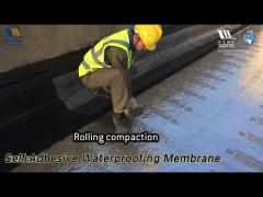 Coating Self Adhesive Waterproofing Membrane Rubber Bituminous Non Curing