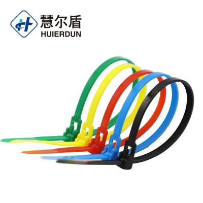 China HED-RS109 Cable 66 Wire Tie Seal Nylon Plastic Tightening Security Wire Seals Cable Ties Nylon 4.8-370 for sale