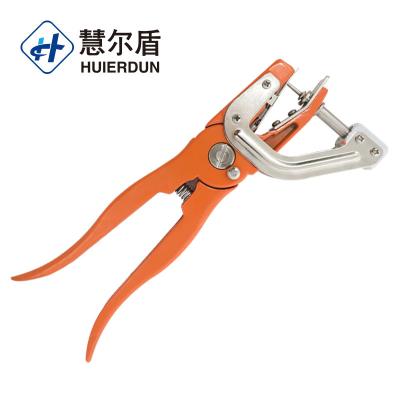 China Farms Animal Ear Tag Applicator Metal Cattle Ear Tagger Metal Pig Sheep Cattle Ear Tags Pliers For Sale for sale