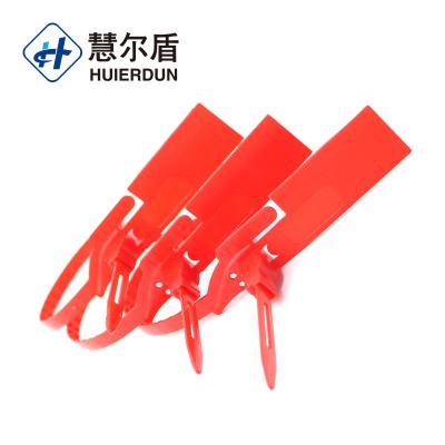 China HED-PS174 Fixed Length Tamper Proof Custom Tight Security Plastic Pull Joint Lock Length: 350mm Diameter: 7.5mm for sale