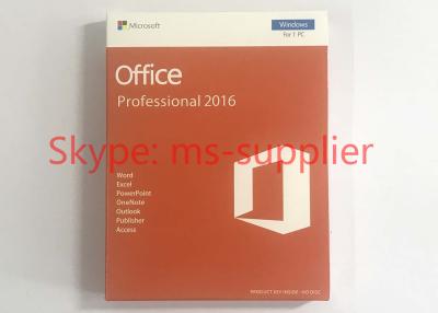 China Pro Kleinhandels van Microsoft Office 2016/PKC/OEM Prodvd met 64 bits, Microsoft Office 2016 Pro plus Te koop