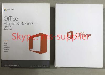 China New Microsoft Office Products MS Office 2016 With Retail Box Online Activation for sale