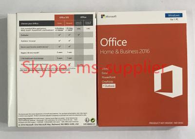 China Microsoft Office Home and Business For MAC Product Key Card PKC Activation Online OEM Key for sale