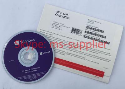 Chine Paquet français professionnel de Microsoft Windows 10 garantie en ligne de vie d'activation de responsable de la génération du système de 32/64 bits DVD à vendre