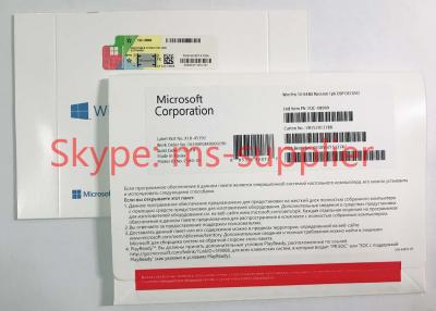 China Windows Product Key Cards Russian Windows 10 Proffesional / Home OEM Online Activation 64 Bit Russian Version for sale