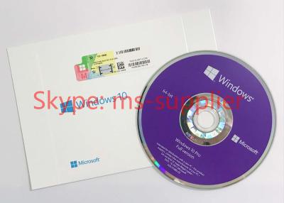 China Geniune Microsoft Windows 10 Proffesional Operating System OEM Product Key 100% Activation Online for sale