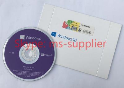 China Geniune OEM DVD&USB Microsoft Windows 10 Operating System Pro Product Key 100% Activation online for sale