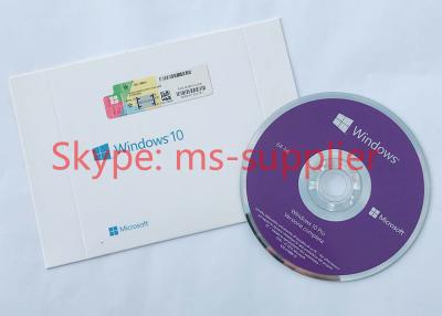 China De la lengua de Microsoft 10 favorables activaciones dominantes modificada para requisitos particulares del DVD + del OEM del software 64bit del OEM del triunfo en línea en venta