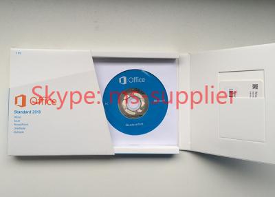 China Microsoft Office 2013 Retail Box , Online Activation Microsoft 2013 Home And Business for sale