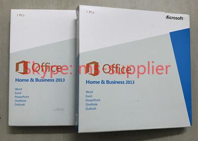 Chine Médias au détail DVD de boîte du bureau 2013 originaux, Office Home et fonctions multi des affaires 2013 à vendre