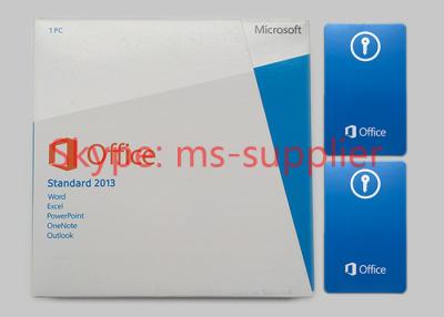 Κίνα Πρότυπα κιβωτίων του Microsoft Office 2013 λιανικά για 1 PC DVD 32/εξηντατετράμπιτος παραθύρων λιανικός προς πώληση