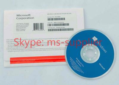 Chine Système polonais du bit DVD du Pro Pack 64 de Windows 8,1, clé d'OEM de version de vente au détail de Windows 8,1 nouvelle à vendre