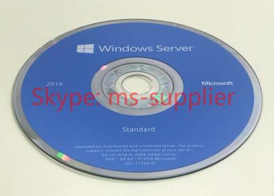 China Windows Server Bit-volle Versions-ursprüngliche Aktivierungs-Lebenszeit Computuer-Gestalt 2016 Soems DVD 64 zu verkaufen