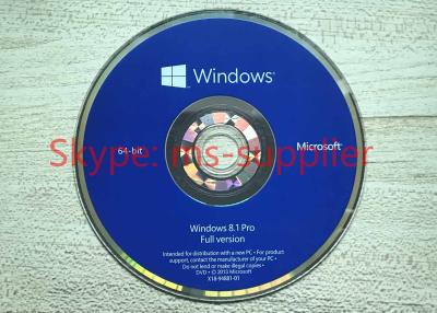 China Microsoft Genuine Windows 8.1 Pro Pack Product Key For Windows PC COA for sale