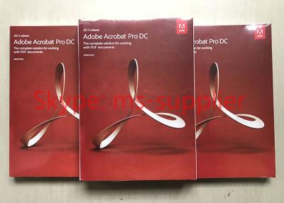 China Original Adobe Graphic Design Software 2015 Retail Box DVD English Language for sale