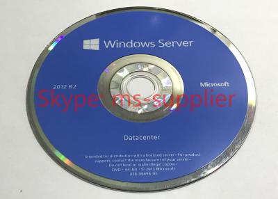 Cina Originale di media di DVD del bit della licenza 64 dell'OEM di centro dati R2 di Windows Server 2012 in vendita