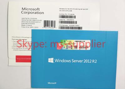 China Caja al por menor de Windows Server 2012, CALS estándar R2 5 de Windows Server 2012 en venta