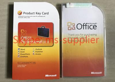 China 32 / 64 Bit OEM Activation Microsoft Office Key Code For Windows Retail Box for sale