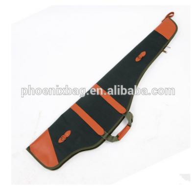 China Genuine Leather Hunting and Shooting Tactical Canvas Vintage Gun Case Weapon Bag Rifle Case Bag/Slide for sale