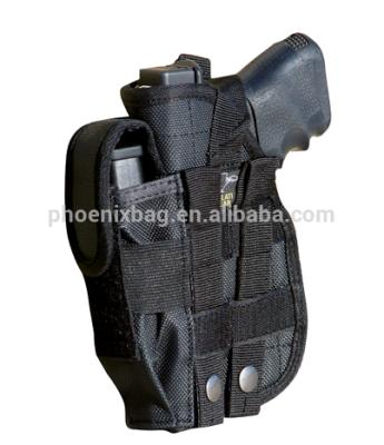 China Belt Holster with Universal Extra Mag Holster System Right Handed, Pouch, Pistol MOLLE Case 7.25