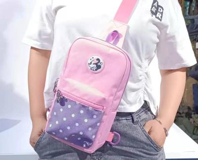 China Chest waterproof cross weed sling small body bag fashion shoulder bag for girl backpack for sale