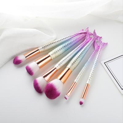 China 6PCS OEM/ODM Face Customized Private Label Makeup Brus Personalized Makeup Brush Set for sale