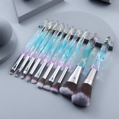 China 10PCS Face OEM / ODM Customized Private Label Makeup Brush Set for sale