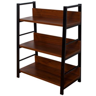 China Modern Customizable Wholesale Customizable Cheap Stylish Wooden Rack Bookcase Shelf Storage For Small Spaces for sale