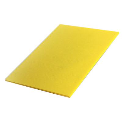 China Flame Retardant V2 Polypropylene Fluted Forming Shape Corrugated PP Concrete Sheet Waterproof 8' Plastic Board for sale