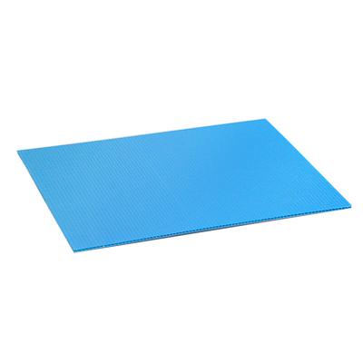 China V2 Flame Retardant Custom Waterproof PP Correx Corrugated Corflute Plastic Hollow Board Sheet for sale