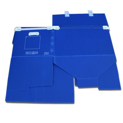 China China Recycled Materials Waterproof Collapsible Corrugated Plastic Box for sale