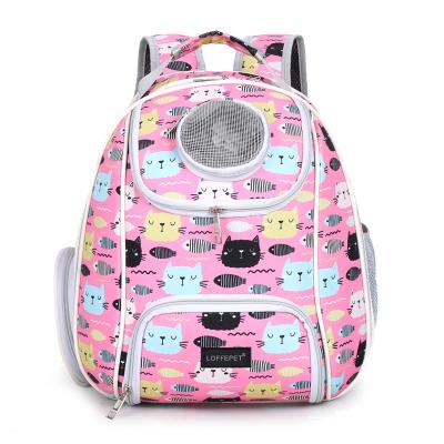 China Travel Cat Dog Pet Carrier Back Backpack Viable High Quality Capsule for sale