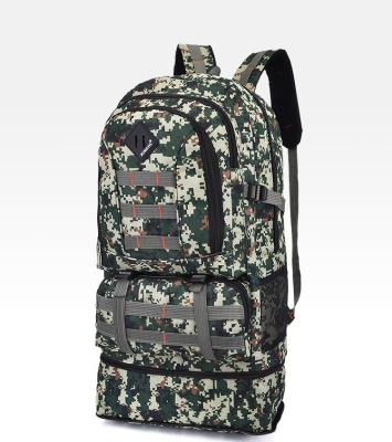 China Hot Modern New Product Multifunctional Expandable Mountaineering Bag Backpack Outdoor Camouflage Mountaineering Bag for sale