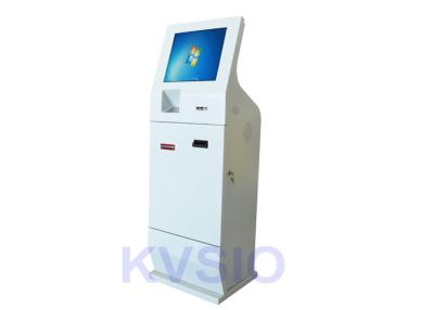 China Credit Card Reader Bill Payment Kiosk 300 Lumens/M2 Brightness Monitor for sale