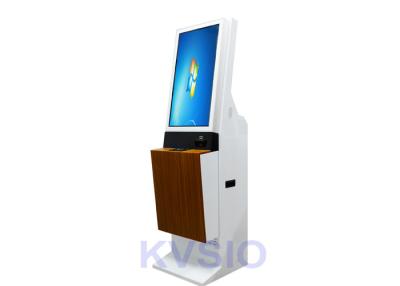 China Multifunctional Bill Payment Kiosk 32 Inch Touch Screen With A4 Laser Printer for sale