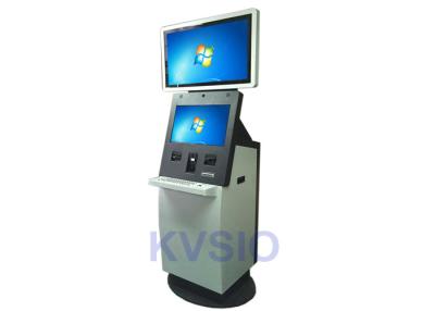 China 32 Inch Dual Sceen Self Pay Kiosks , Automated Payment Kiosk Coin Payment Module for sale