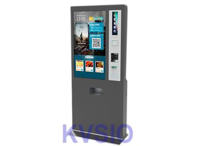 China Ergonomic Design Ticket Vendor Machine , Ticket Selling Machine Magnetic / IC Card Reader for sale