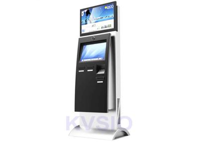 China Dual Screen Ticket Vending Machine High Stability Validation Rate Cash Acceptor for sale