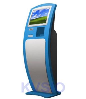 China Unique Design Card Dispenser Kiosk UPS 50Hz - 60Hz Frequency With Credit Card Reader for sale