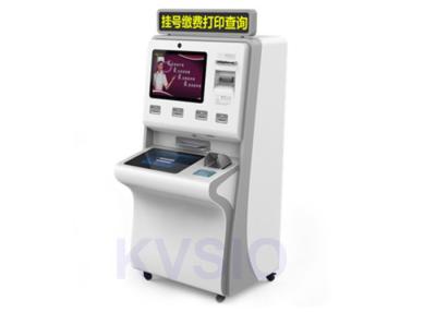 China Cash Validation Self Service Kiosk Machine , Touch Screen Payment Kiosk Anti Vandalism for sale